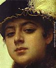 Ivan Nikolaevich Kramskoy Portrait of a Woman [detail] painting